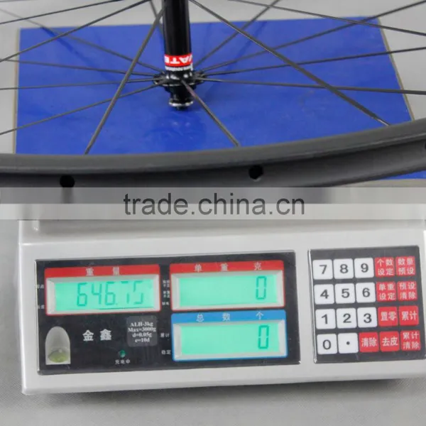 2015 New Speed High Stiffness Superlight 38mm Carbon Road Bike Wheels photo-4