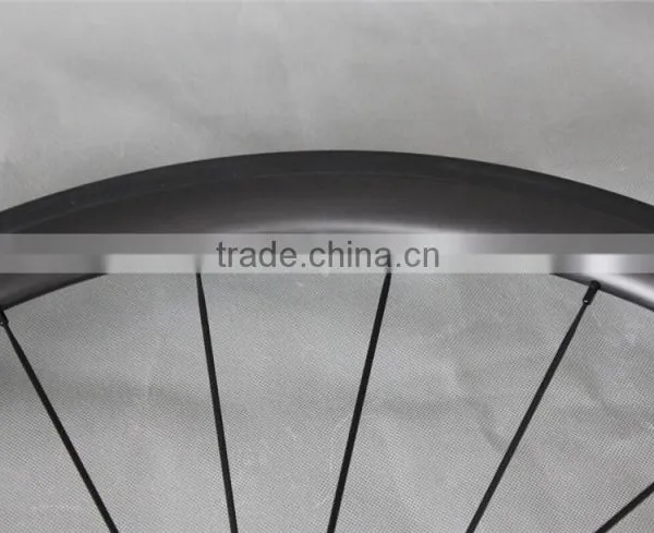 40T Powerway Hub Black Tubular Carbon Road Bike Carbon Wheelset UD Matt Carbon Wheels W40T photo-4