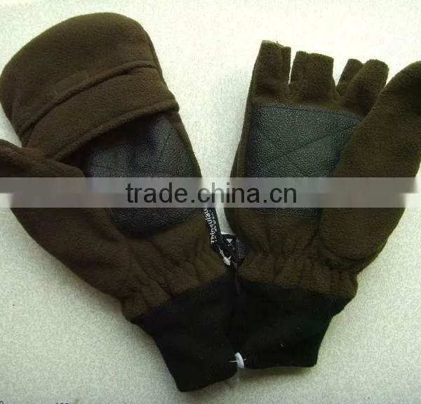 Polar Fleece Outdoor Gloves for Hunting
