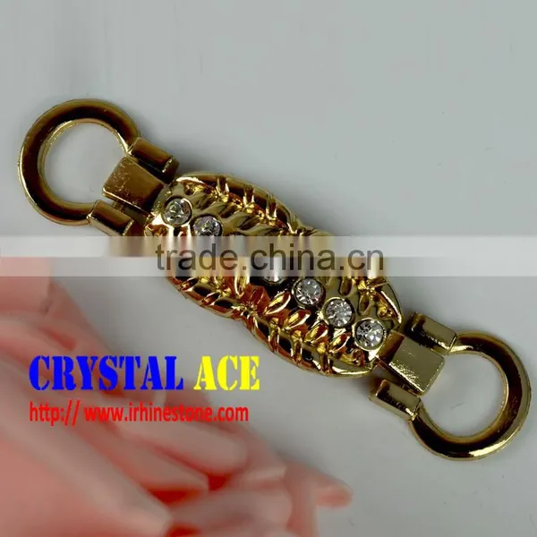 2015 Fashion Rhinestone Buckle, Crystal Rhinestone Ribbon Buckle for Bikini Decoration photo-4