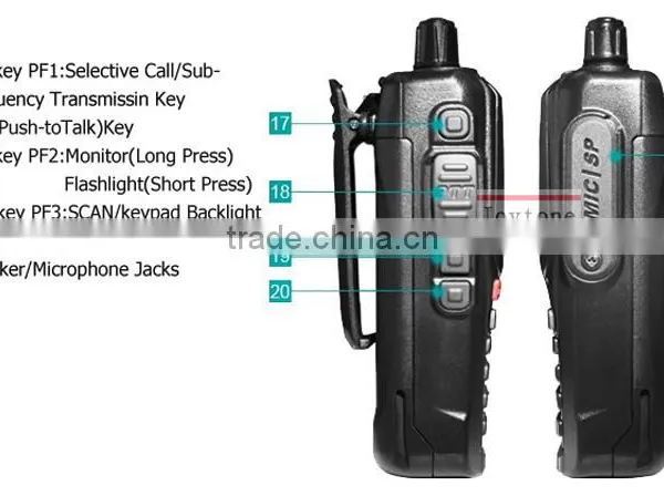 Wholesale KG-UV8D Handheld 400-520mhz Uhf Radio 2-way photo-3