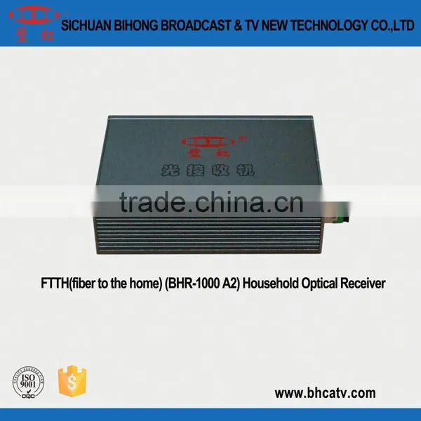 One/two Way Output Optical Signal to RF FTTH CATV Optical Receiver With Double Wavelegth