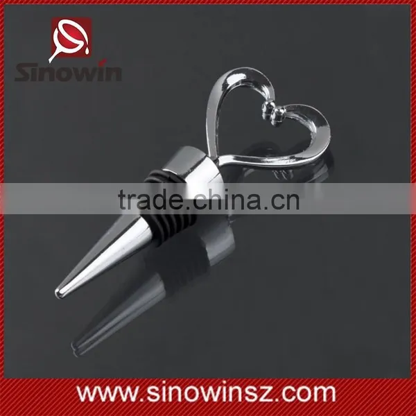 Factory OEM Wine Bottle Stopper With Heart Design photo-3