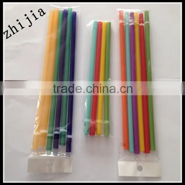 New Design Colored Plastic Cold Straw photo-5