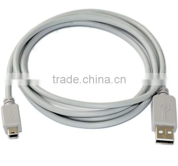Xinya Hot Selling New USB Cable 5PIN Mini B TO A USB 2.0 Cable
