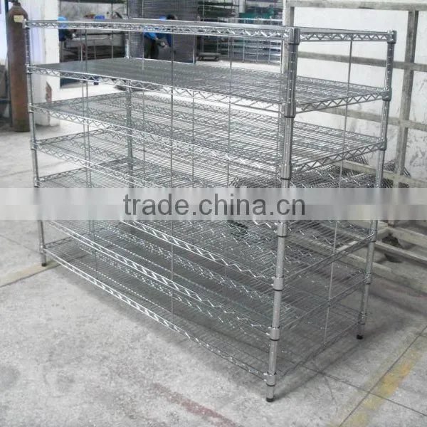 Chrome Security Cage Cart for SMT Components photo-2