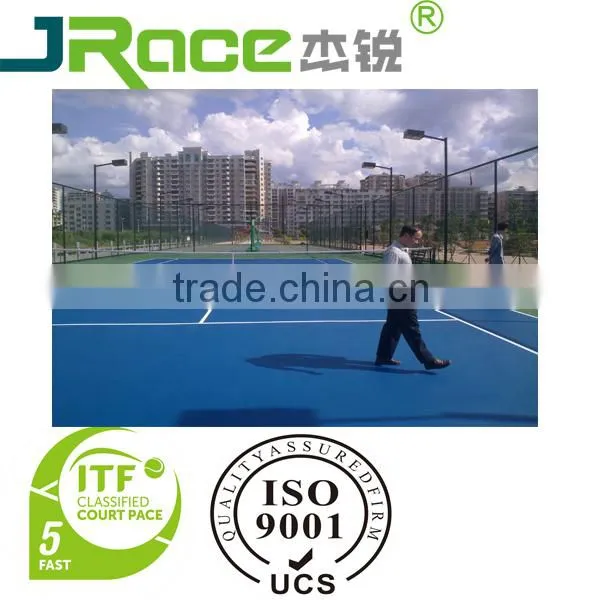 Tennis Court, Silicon PU Sports Court Surface photo-5