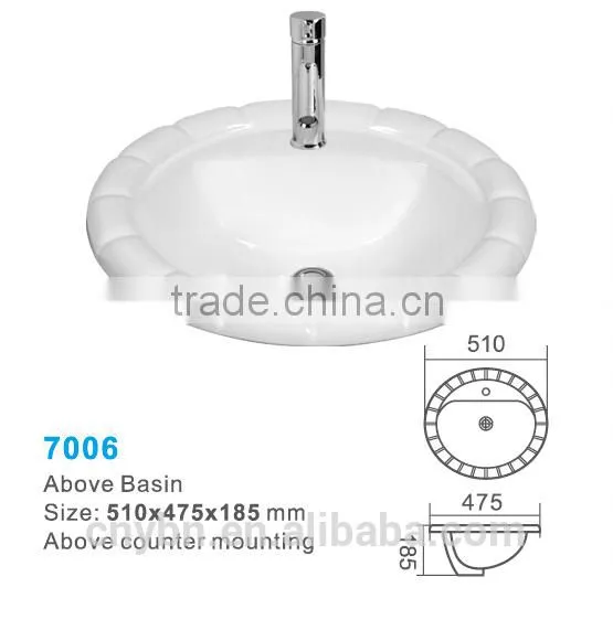 Ceramic Counter Basin With Wash Hand_bathroom Basin photo-4