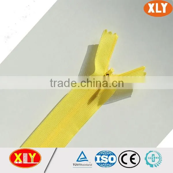 Shenzhen Xly Wholesale #3 Invisible Nylon Zipper With Waterdrop Puller photo-2