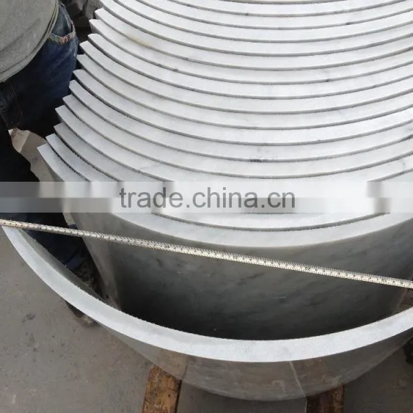 Carara White Marble Columns photo-4