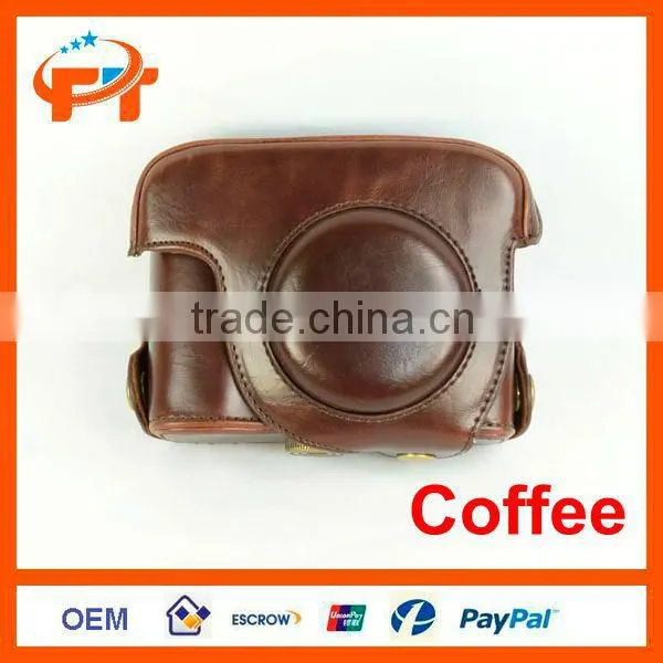 New Pu Leather Camera Bag for Canon Powershot G16 photo-5