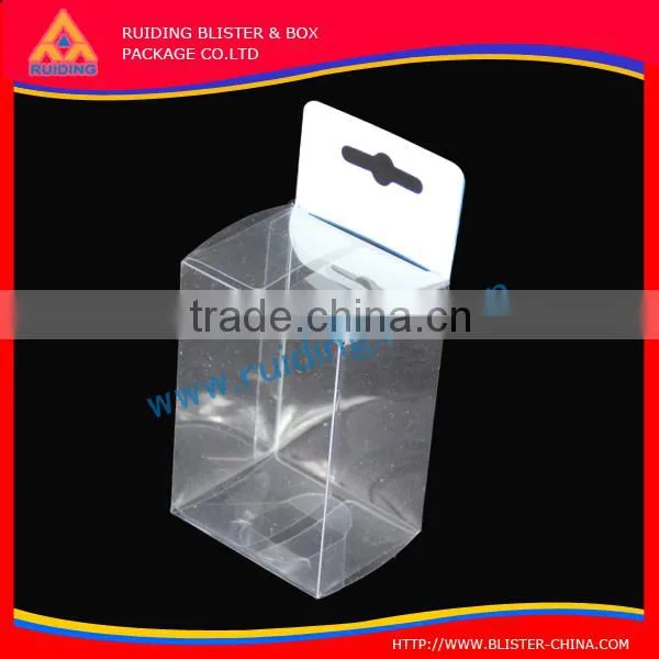Plastic Mini Speaker Packaging Clear Hard Pvc Box for Speaker Packaging Make in China