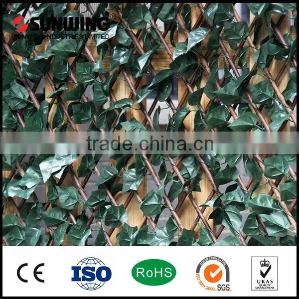 Faux Ivy Privacy Screen Hedges Synthetic Bamboo Fence Plants photo-3