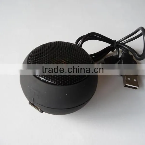 Promotion Cute and Round Hamburg Shape Rechargeable Mini Speaker photo-2