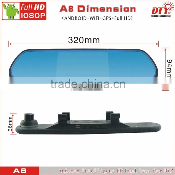 Gps G-sensor Dual Camera Car Dvr,fhd 1080p Car Camera Dvr Video Recorder, GPS Car Navigation Recorder photo-6