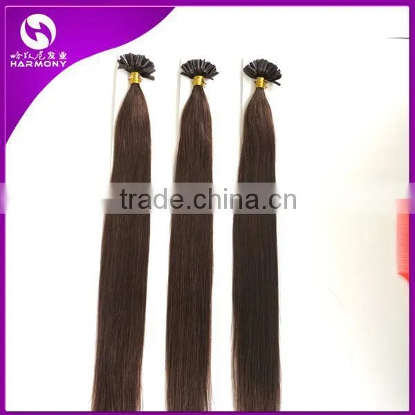Wholesale 100% Brazilian Remy Virgin Hair 20'' 1g Strand u Tip Keratin Human Hair Extension for Black Women photo-3