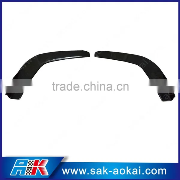Top Real Carbon Fiber Car Front Bumper Splitters for Universal Type photo-4