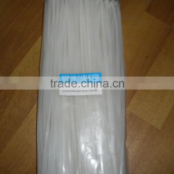 WHOLESALES Heat-resisting 9*400 PA66 Nylon Cable Ties /cable Strips photo-2
