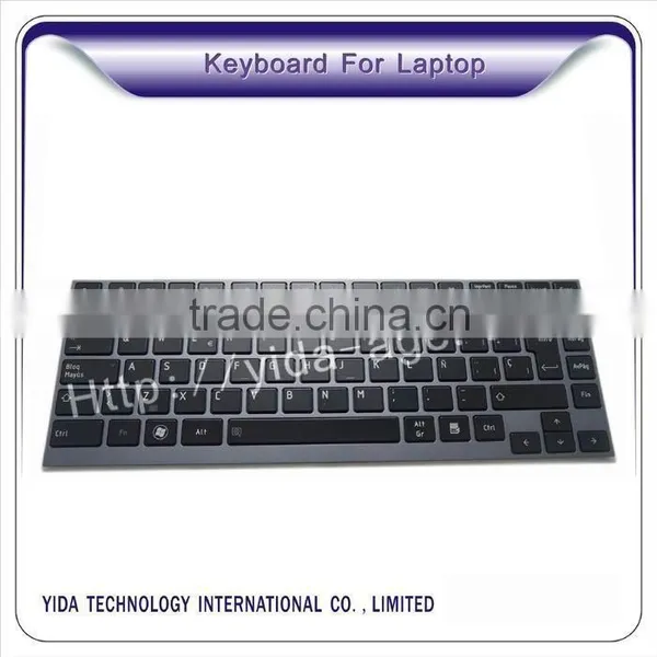 100% Brand New Laptop Keyboard for Toshiba U940 With Backlist Spanish Layout photo-3