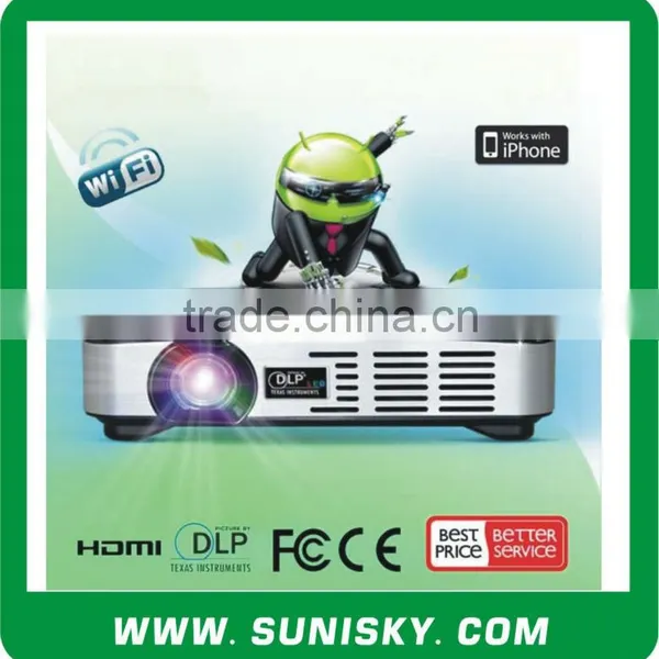 WIFI , HDMI , smartphone pico projector (SMP7047)