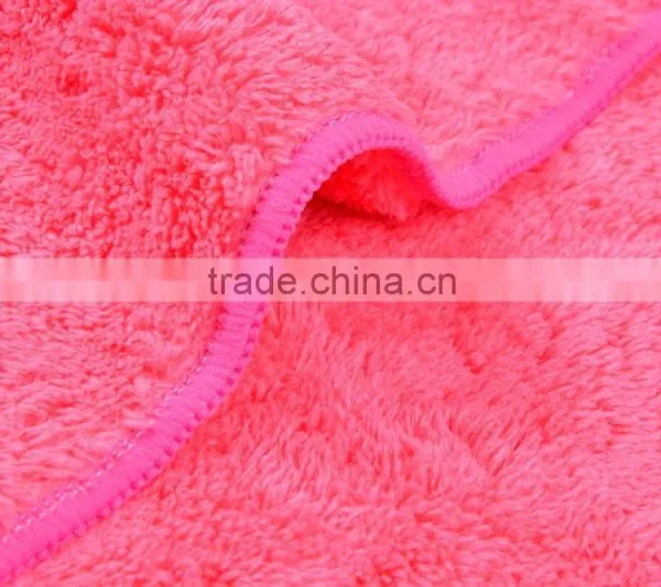 Sinland Microfiber Coral Fleece Bath Towel Absorbent Towel 4 Colors photo-4