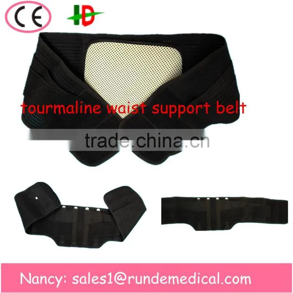 Tourmaline Magnets Lumbar Support Belt