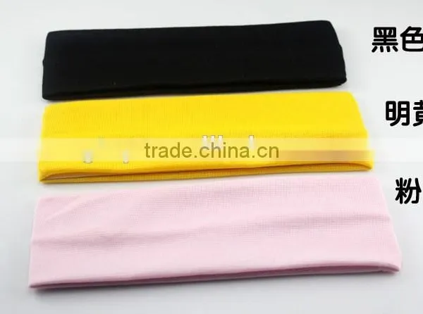 Sweatband Sport Stretchy Elastic Headbands photo-2