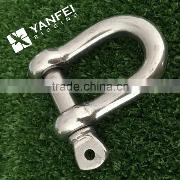 Stainless Steel D Type Shackle With Round Pin photo-2