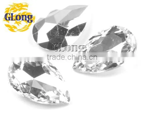20*30mm Water Drop Shaped Acrylic Point Back Mix Color Rhinestone&Crystal For Stylish Bags Garment Shoes #GY016-30P(Mix-s) photo-3