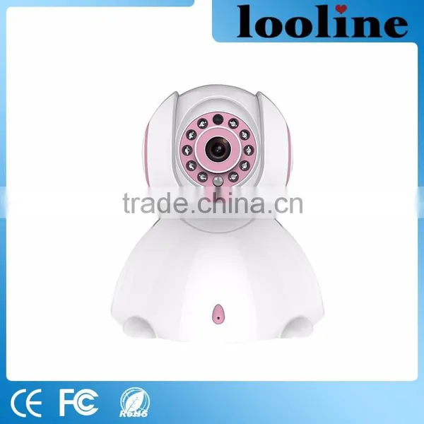 Looline Dual IR-Cut Sensor 3.6mm Lens IP Network P2P Support SD Card Surveillance Auto Networking ip Camera