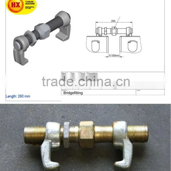 260mm Forged Steel Bridge Lock Fittings For Marine Container photo-3
