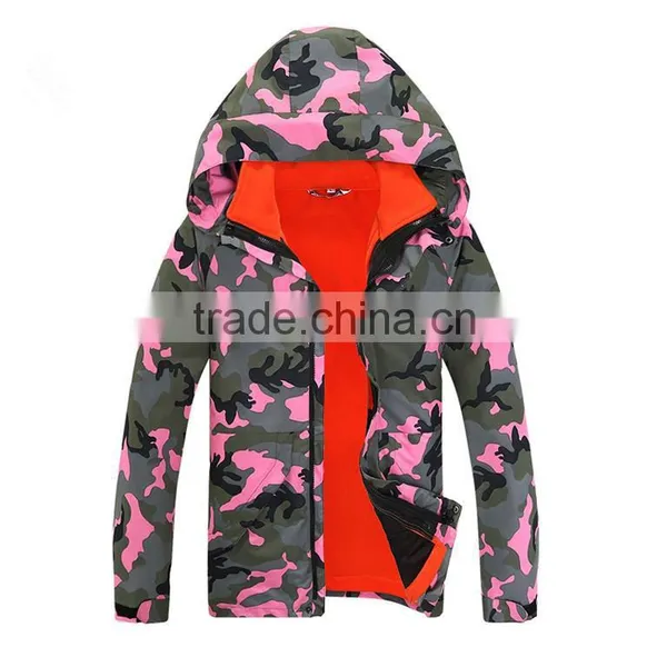 OEM Cheap Adults Fashion Camo Softshell Jacket in Jackets