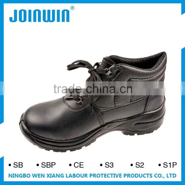 Anti-Puncture PU Injection Suede Leather Safety Shoes
