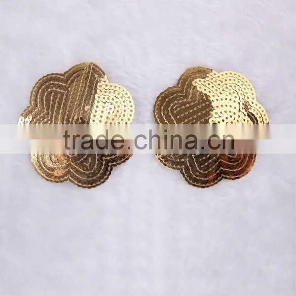 Sexy Fashion Bra With Nipple Covers Resuable Sequin Pasties photo-2