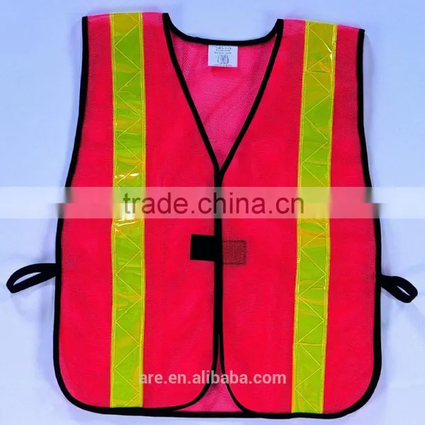 Hi-Visibility LED Safety V Type Mesh Reflective Vest photo-4