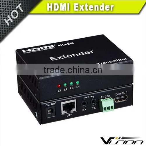 4-Port HDMI Over Cat5 / Cat6 Extender Splitter, Transmitter for Video and Audio, 1920x1200 1080p at 60Hz photo-2