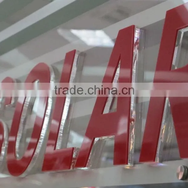 Wholesale Advertising Plastic Wall Sign
