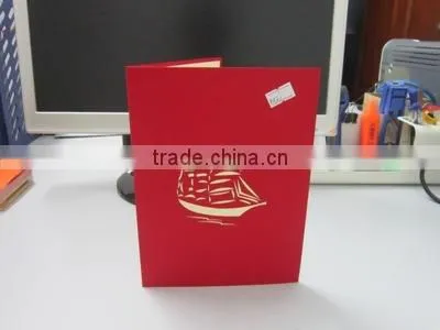 Big Boat Pop up Greeting Card photo-2