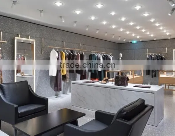 Tailor Made Attractive Modern Fashion Retail Cloth Shop Decoration photo-4