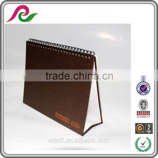Full Color Printing Special Paper 2016 Calendars With Hot Foil photo-3