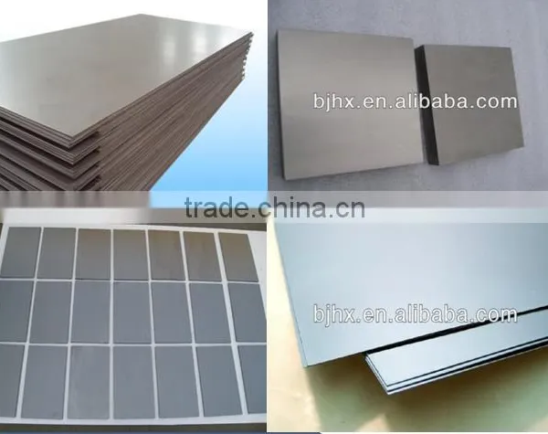 High Purity Vanadium Plate Sheet 99.95% Made in China