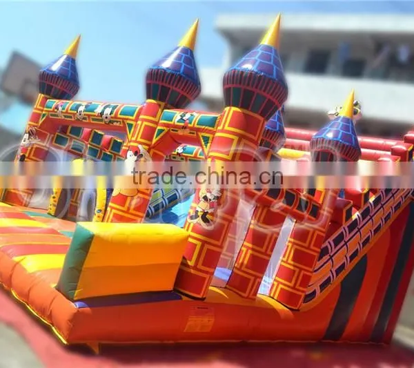 PVC Commercial Cartoon Amusement Park Theme Inflatable Slides photo-2