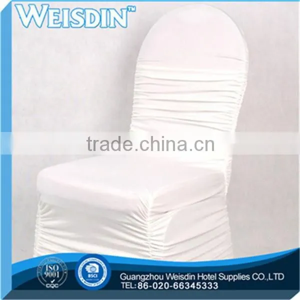 Waterproof Spandex Chair Cover for Wedding Wholesale Lycra Black Chair Cover With Arch in the Bottom photo-2