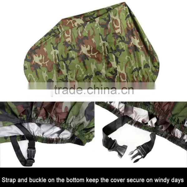 0utdoor Oxford Fabric Waterproof Camouflage Bicycle Cover photo-5