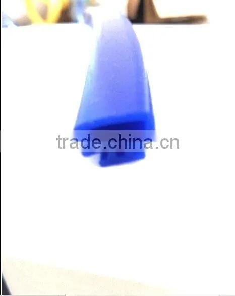 Door Bottom Seal PVC Profile Extrusion/ Pvc Bubble Gasket in China G-2.4-3 photo-2