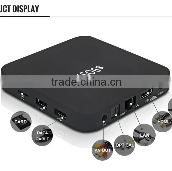 JUNUO 2016 Amlogic S905x A53 Quad Core Android 6.0 Marshmallow 2g 8g Google tv Box photo-2