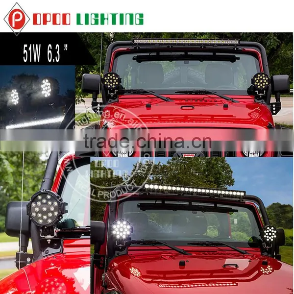Cheap 24v Led Machine Work Light,6.3'' 51w 24v Led Machine Work Light photo-5