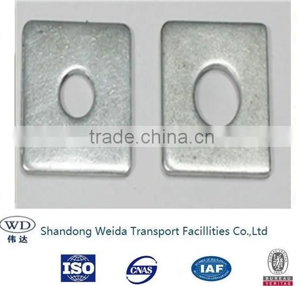 Zinc Coated Guardrail Washer 76x44x4mm photo-5