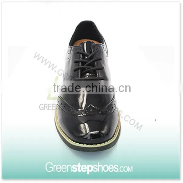 2015 Fashion Black Pu Leather Men Shoes, Leather Shoes For Men photo-3