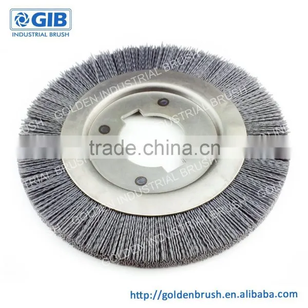 High Quality Abrasive Nylon Wheel Brush, Customized Wheel Brush, Outside Diameter 220 mm